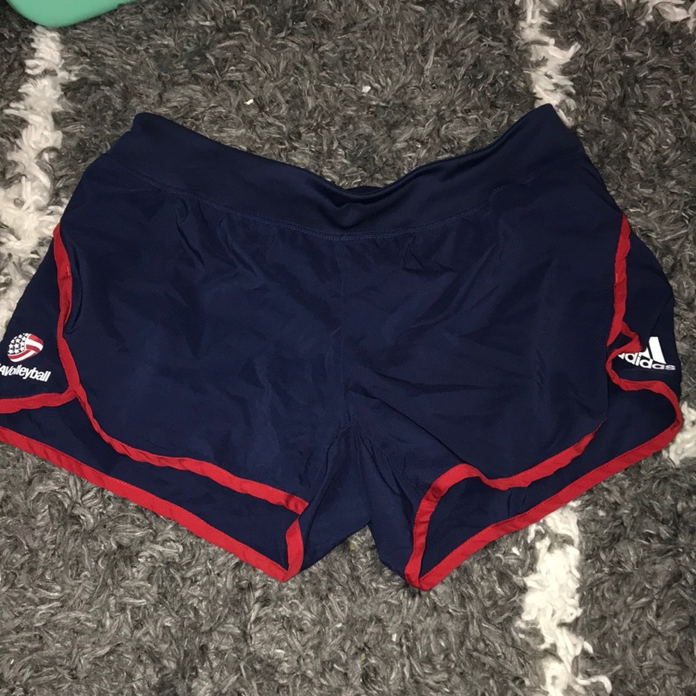Adidas USA Volleyball Athletic Shorts